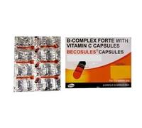 Complesso vitaminico B BECOSULES (120 CAPSULE) Gestisci la carenza di vitamin...