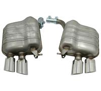 Completa Scarico Sistema & Doppia Silenziatore terminali marmitta per Audi Q5