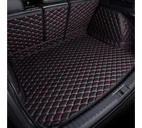 Completamente Chiuso Tappetino per Pelle Bagagliaio Auto per Jeep Renegade 2016-2022（Nets on Both Sides）, Antiscivolo/Graffio Copri Baule Vasca Auto,Black+Red