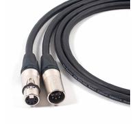 Completamente con Fili DMX 5 Perno XLR Van Damme Cavo. Fase Controllo Neutrik