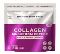 Completamente Joe - Caffè istantaneo con collagene e funghi, include criniera di leone, Reishi, Chaga, Cordyceps mescolato con arabica gourmet per migliorare la concentrazione mentale e supporto per