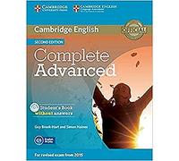 Complete Advanced Student's Book without Answers with CD-ROM [Lingua inglese]