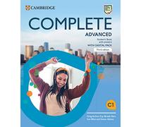 Complete Advanced. Third Edition. Student's Book with Answers with Digital Pack: Third Edition. Student's Book with Answers with Digital Pack