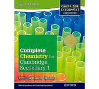 Complete Chemistry for Cambridge Lower Secondary: Cambridge Checkpoint and beyond [Lingua inglese]