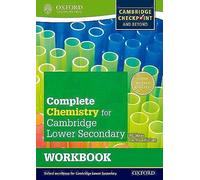 Complete Chemistry for Cambridge Lower Secondary Workbook: For Cambridge Checkpoint and beyond [Lingua inglese]