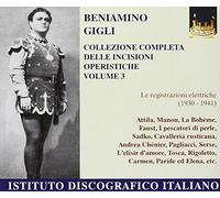 Complete Collection of Operatic Arias Vol. 3 1930 - 1941 (CD) Album