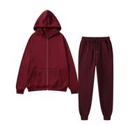 Complete Elegante Donna Larghi Tute Invernale Leggera Completi Felpe Con Cappuccio E Pantaloni Vita Alta Completo Palestra Da Passeggio Tuta Abbigliamento Due Pezzi Comode Taglie Forti Sportivo