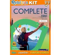 COMPLETE FIRST 3ED ITALIAN EDITION STUDENT'S BOOK/WORKBOOK + EBOOK (9781108903400) - Libro Scolastico + Kit Scuola con Copertine Rebillo