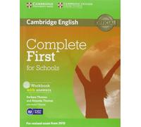 Complete First Certificate For School. Workbook with Answers with Audio CD [Lingua inglese]