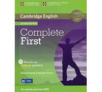 Complete first second edition. Workbook without answers with Audio CD [Lingua inglese]
