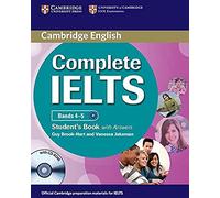 Complete IELTS Bands 4-5 Student's Book with Answers with CD-ROM