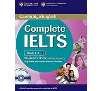 Complete IELTS Bands 4-5 Student's Book without Answers with CD-ROM [Lingua inglese]