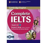 Complete IELTS Bands 5-6.5 Student's Book without Answers with CD-ROM [Lingua inglese]