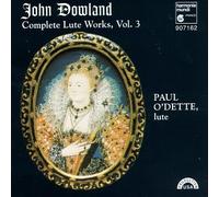 Complete Lute Vol 3 by John Dowland (1996-09-30)