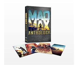Complete Mad Max 1-4 Anthology Box Set: Mad Max / Mad Max 2: The Road Warrior / Mad Max Beyond Thunderdome / Mad Max Fury Road + Extras + bonus Madness of Max feature-length documentary and 4 exclusive artcards in a rigid slipcase by Tom Hardy