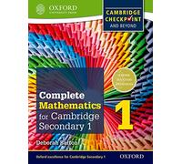 Complete Mathematics for Cambridge Lower Secondary 1: Cambridge Checkpoint and beyond [Lingua inglese]: Vol. 1
