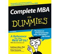 Complete MBA For Dummies [Lingua inglese]