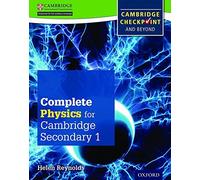 Complete Physics for Cambridge Lower Secondary: Cambridge Checkpoint and beyond (Checkpoint Science) by Helen Reynolds(2013-08-22)