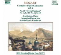 Complete Piano Concertos Vol. 2 by Wolfgang Amadeus Mozart (1993-11-23)