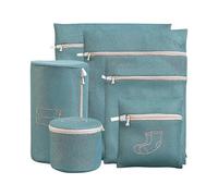 Complete Set of 6 Laundry Nets All Sizes (Washing Bags) specially designed for your various sensitive or quality laundry