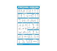 Complete Stretching Guide Poster for Full Body Flexibility Injury Prevention Workout Home Gym Wall Chart All Levels(Unframed,16x24inch(40x60cm))