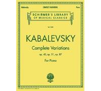 [(Complete Variations: Piano Solo)] [Author: Kabalevsky Dmitri] published on (January, 1999)