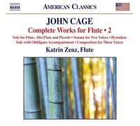 John Cage John Cage: Complete Works for Flute - Volume 2 (CD) Album