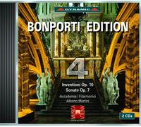 7215440 Audio Cd Francesco Antonio Bonporti - Complete Works Vol.4 (2 Cd)