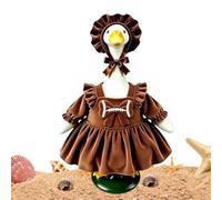 Completi Calcio per Oca da 58 cm Abiti Statua del Terrazzo e di Ruolo | Vestito Cosplay Oca da Anteriore Donne E Uomini Feste E Incontri Giardino Prato Patio Cortile Stile tre