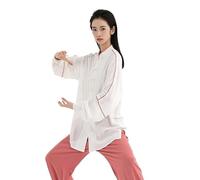 Completi Da Tai Chi Set Tai Chi in cotone e lino, uniforme unisex for la pratica Wushu e Baduanjin