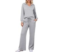 Completi Donna Completo Lino Oversize Lunghe Elettrico Primaverili Offerta Danza Calibrate Classico Plissettata Poule Spezzati Strascico Slim Poliestere Polsino Strette Stilose