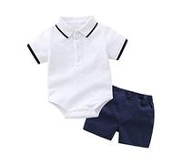 Completi Estivi Bambino Due Pezzi Leggero Girocollo Tuta Estivo Elastico In Vita Coordinato Set Di Abiti Unisex Morbido T Shirt Manica Corta E Pantaloncini Comodi Elegante Abbigliamento Da Spiaggia