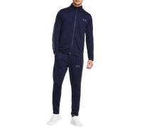 Tuta Under Armour Rival Knit da uomo Midnight Blu Marino / Downpour Grigio / Downpour Grigio L