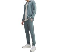 Tuta Under Armour Rival Knit da uomo Jasper Blu / Serpentine / Serpentine L