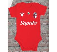 COMPLETINO BODY BAVAGLINO BOLOGNA NEONATO DA 6-24 MESI PERSONALIZZATO CON NOME