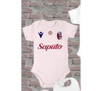 COMPLETINO BODY BAVAGLINO BOLOGNA NEONATO DA 6-24 MESI PERSONALIZZATO CON NOME