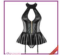 Completino Intimo Sexy Bondage - Set composto da Corsetto e Mutandine Sexy