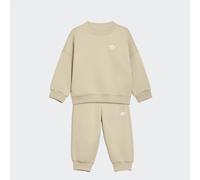 Adidas Originals Loose Crew Jogger Set Beige 24 Months-3 Years Bambini