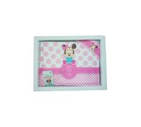 Completo 3pz lettino culla bimba Minnie Disney