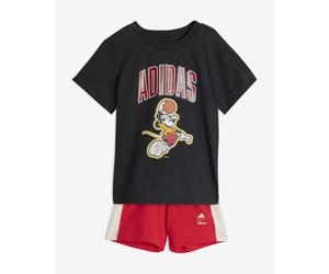 Completo adidas Disney Mickey Mouse nero bianco puro neonati - 98