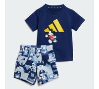 COMPLETO ADIDAS DISNEY MICKEY MOUSE T-SHIRT Dark Blue / Crew Yellow 6-9M