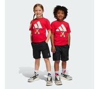 COMPLETO ADIDAS DISNEY MICKEY MOUSE T-SHIRT Pure Ruby / Off White 2-3A