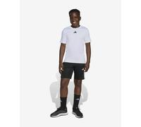 Adidas Train Essentials 3 Stripes Tee Set Bianco,Nero 5-6 Years Bambini