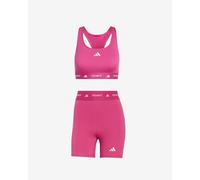 Completo adidas TECHFIT Pantaloncini rosa donna - L