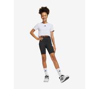 adidas Bambina TRAIN ESSENTIALS 3-STIPES T-SHIRT SET, white/black, 11-12 Years