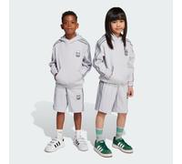 Completo adidas x Minecraft Hoodie Short Kids Light Solid Grey 3-4A
