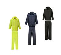 Portwest PVC Coated Rain Suit Color: Navy Talla: Small