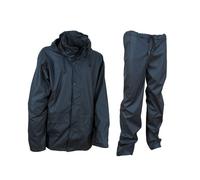 COMPLETO ANTIPIOGGIA GIACCA CON PANTALONE IMPERMEABILI BLU COFRA