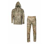 COMPLETO ANTIPIOGGIA GIACCA PANTALONI MIL-TEC MIMETICO MULTICAM