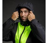 Completo Antipioggia Ls2 X-Rain Nero H-V Giallo